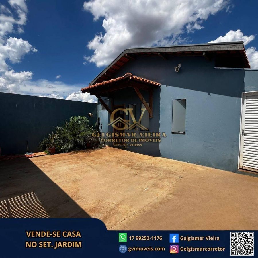 🏡VENDE-SE CASA NO SET. JARDIM - BEBEDOURO - SP 🏡 - Casa em Bebedouro - à venda - Gelgismar Vieira