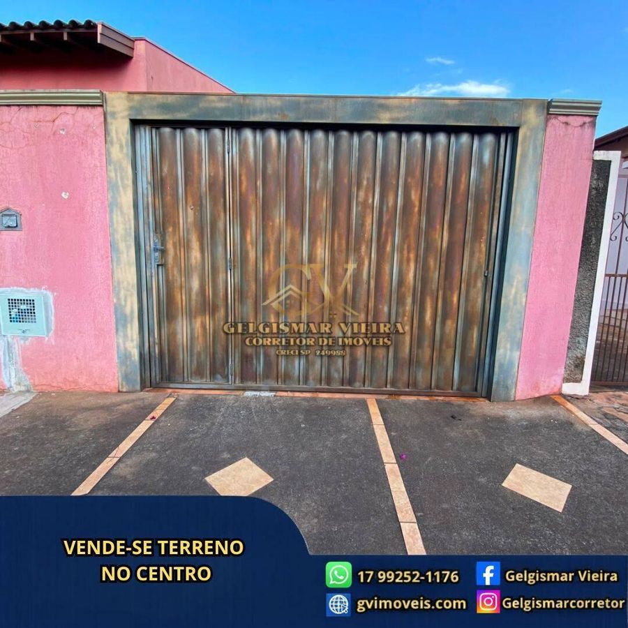 🏡 VENDE-SE TERRENO NO CENTRO — BEBEDOURO — SP 🏡 - Lote/Terreno em Centro, Bebedouro - à venda e para locação - Gelgismar Vieira