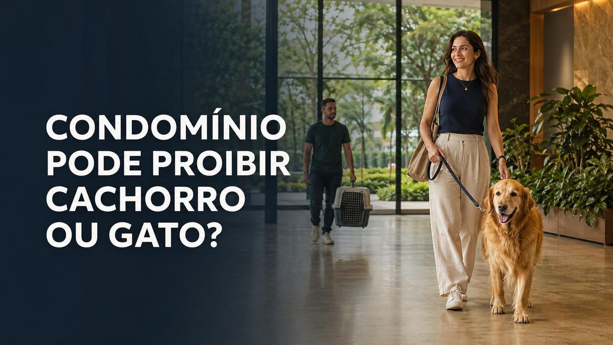 Condomínio pode proibir cachorro ou gato no apartamento?
