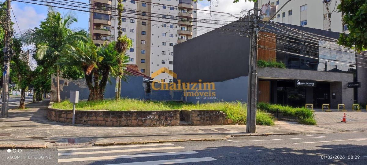 Terreno, América - Joinville - Terreno em América, Joinville - para locação - CHALUZIM IMÓVEIS LTDA