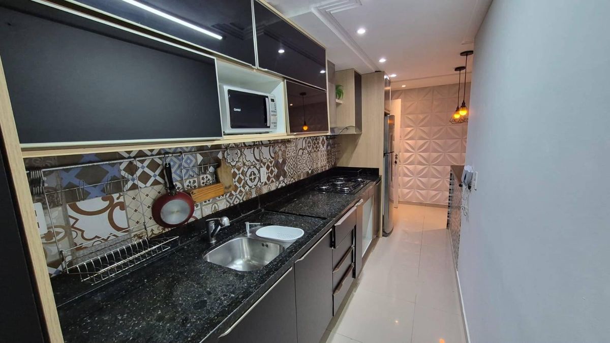 Aluguel Apartamento Mobiliado 2 dormitórios no Bairro Cedro - Apartamento em Cedro, Camboriú - para locação - Ilaini Imóveis