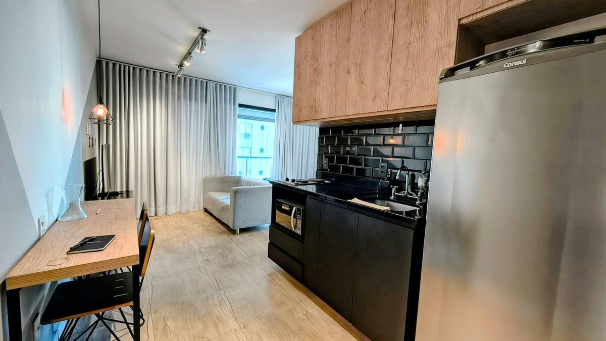 Viva com Estilo no Campo Belo: Studio de 37,5 m² no Estação Gabriele com 1 Vaga - Flat/Loft/Estúdio em Campo Belo, São Paulo - para locação - FBA SERVICOS FINANCEIROS E IMOBILIARIOS LTDA