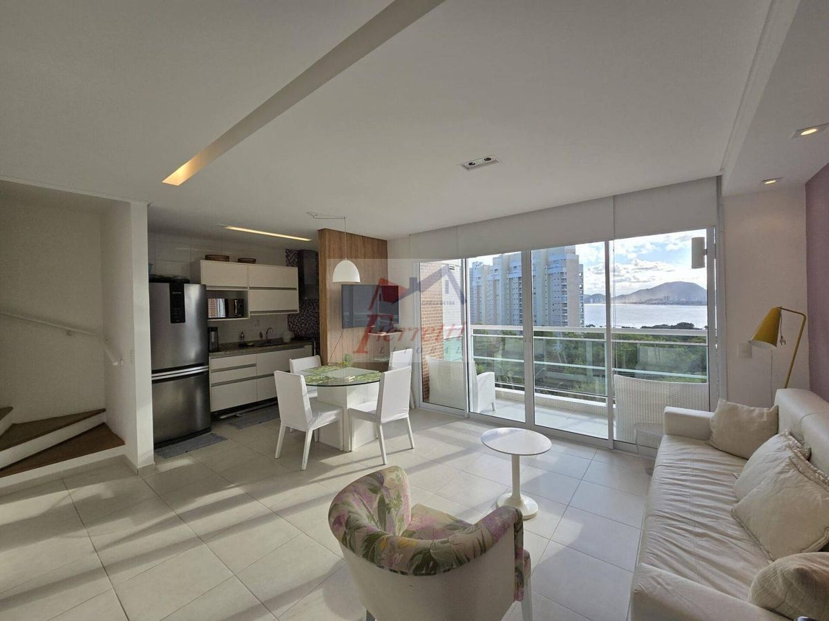 Apartamento-Duplex com 2 suítes  mobiliado para-Venda- Penhasco das Tartarugas