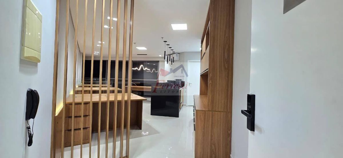 Sala comercial pronta para trabalhar com 51,54 m² Em edifício de frente para o Porto de Santos /SP