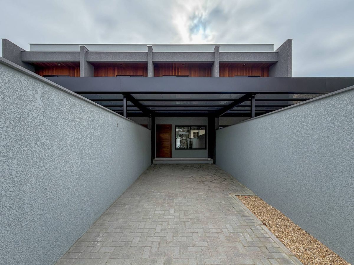 Sobrado Geminado Suíte Floresta Jlle SC - Sobrado Geminado em Floresta, Joinville - à venda - IMOBILIARIA BORBA