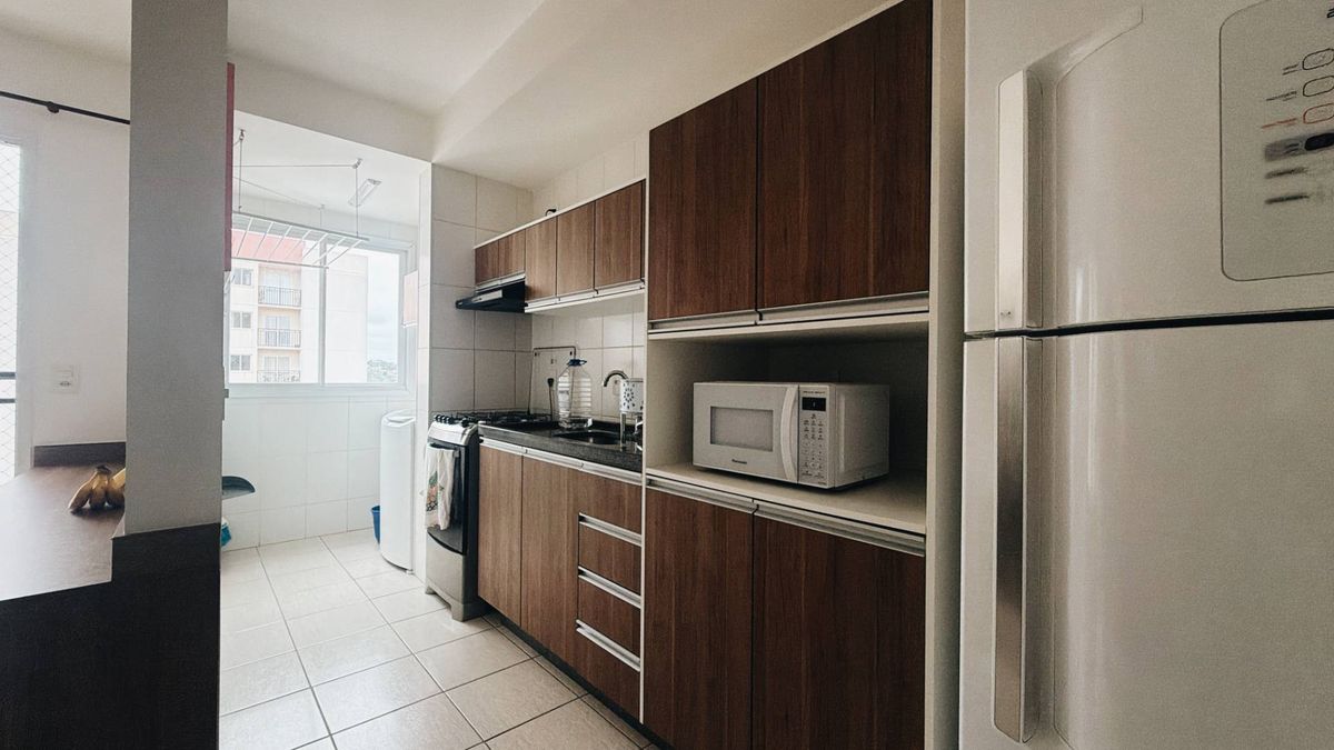Lindo apartamento de 53m² com 2 dormitórios no residencial Paraiso em Várzea Paulista - SP - Apartamento em Residencial Alexandria, Várzea Paulista - à venda - DUNAMIS LANÇAMENTOS E NEGÓCIOS IMOBILIÁRIOS