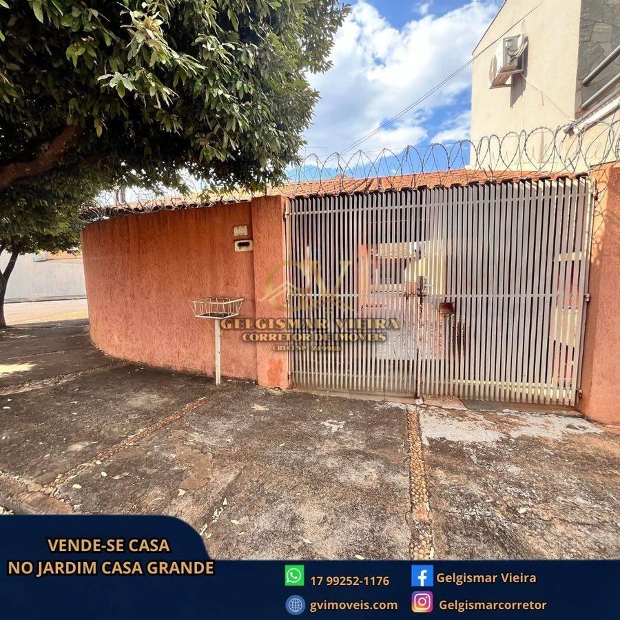 🏡 VENDE-SE NO JARDIM CASA GRANDE-BEBEDOURO - SP 🏡 - Casa em Jardim Casagrande, Bebedouro - à venda - Gelgismar Vieira