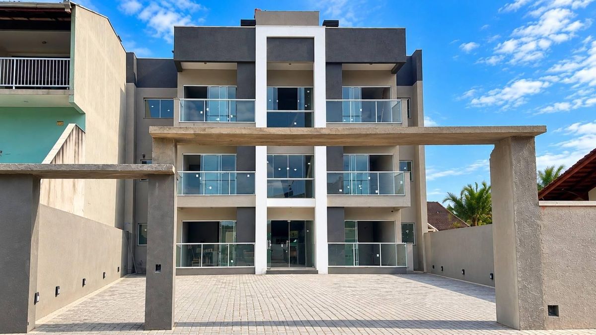 Apartamento com 2 dormitórios à venda, 65 m² por R$ 420.000 - Brasília - Itapoá/SC - Apartamento em Brasilia, Itapoá - à venda - Nossa Praia Imóveis