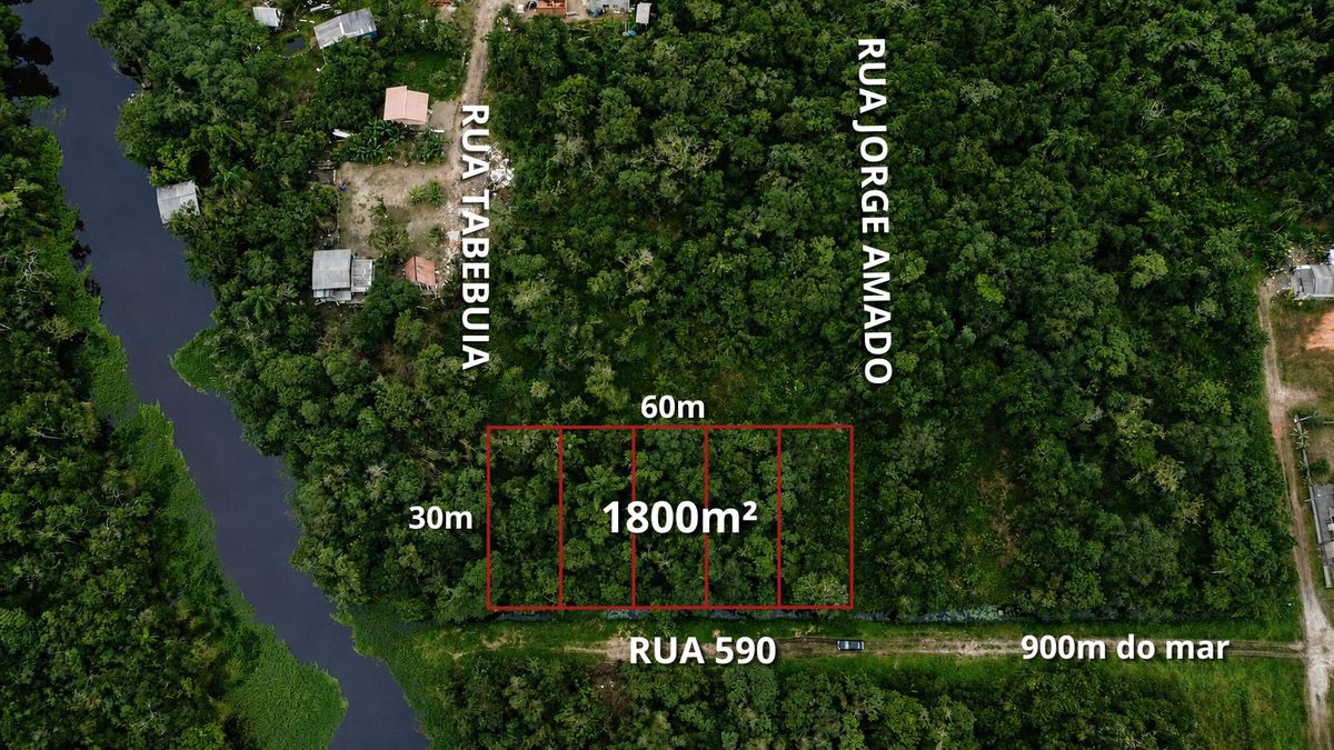 Lote/Terreno, Cambiju - Itapoá - Lote/Terreno em Cambiju, Itapoá - à venda - Exata Imóveis Itapoá