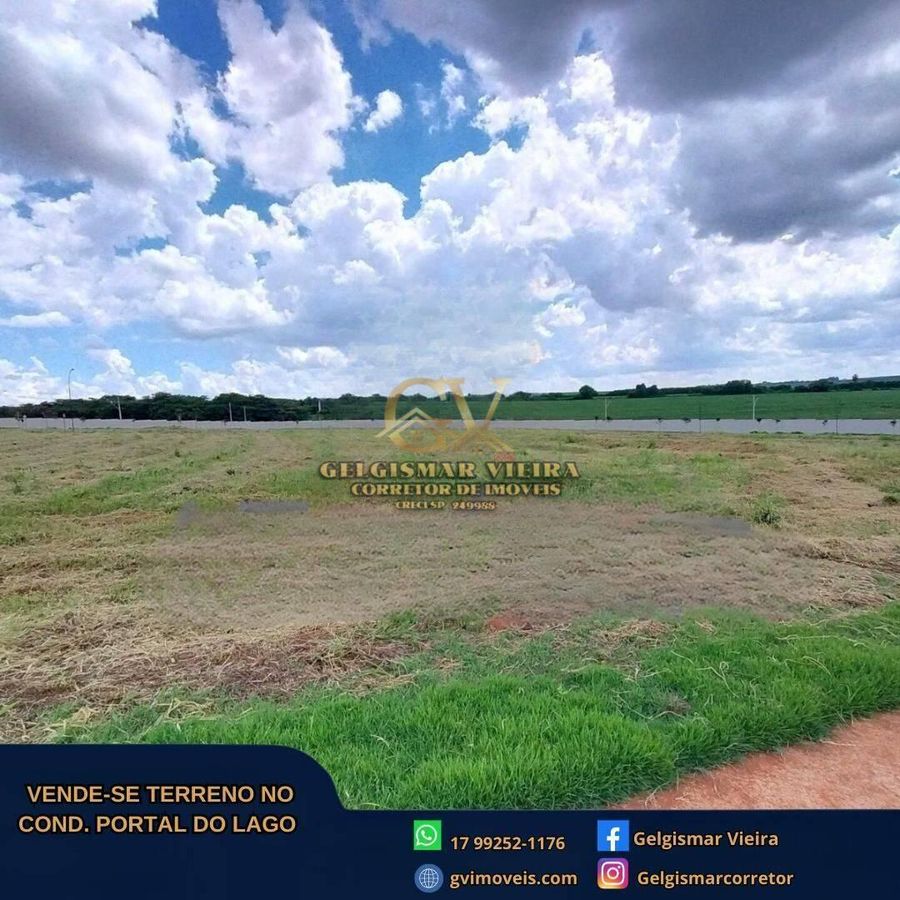 🏡 VENDE-SE TERRENO NO PORTAL DO LAGO II - BEBEDOURO - SP 🏡 - Lote/Terreno em Distrito Industrial I, Bebedouro - à venda - Gelgismar Vieira