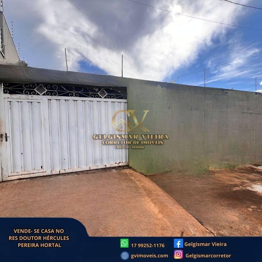 🏡VENDE-SE CASA NO RES DOUTOR HÉRCULES PEREIRA HORTAL - BEBEDOURO - SP 🏡 - Casa em Residencial Doutor Hércules Pereira Hortal, Bebedouro - à venda - Gelgismar Vieira