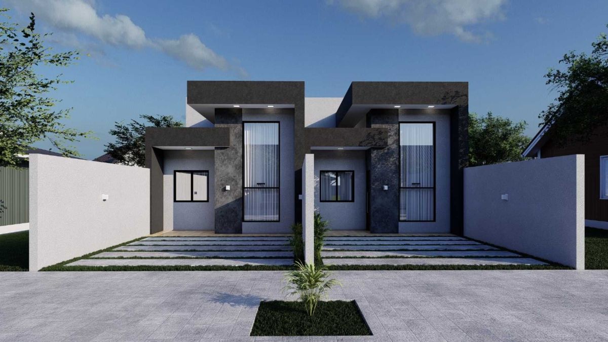 Casa na planta com 3 quartos no Angra dos Reis - Casa em Esmeralda, Cascavel - à venda - EXXA IMÓVEIS LTDA