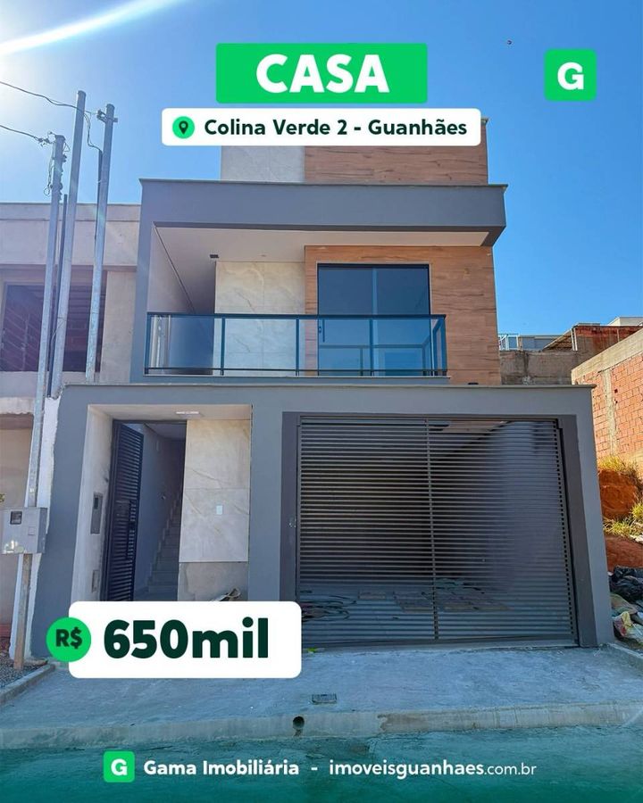Oportunidade no Bairro Colina Verde II em Guanhães 📍 - Casa em Colina Verde 2, Guanhães - à venda - Gama Imobiliária
