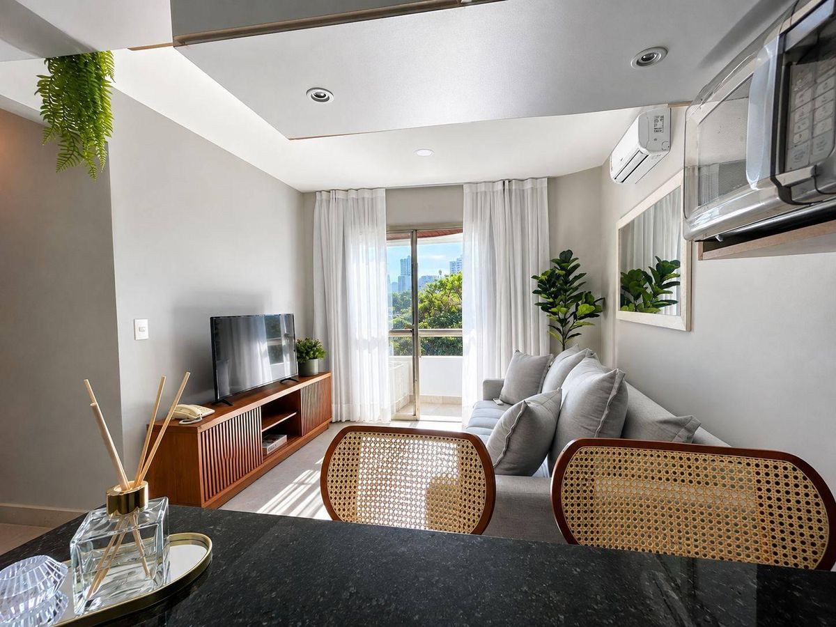 OPORTUNIDADE - LINDO FLAT - VENDA OU LOCAÇÃO - PROXIMIDADES DO PARQUE DO IBIRAPUERA - Flat/Loft/Estúdio em Vila Mariana, São Paulo - para locação e à venda - Um Imóvel
