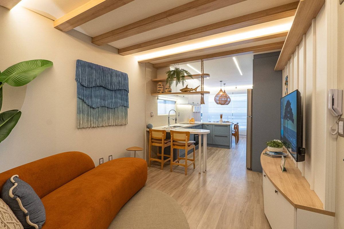Apartamento no Leblon Residence, Mobiliado e decorado, com 2 suítes, no Perequê em Porto Belo/SC - Apartamento em Pereque, Porto Belo - à venda - Proposta Imobiliária