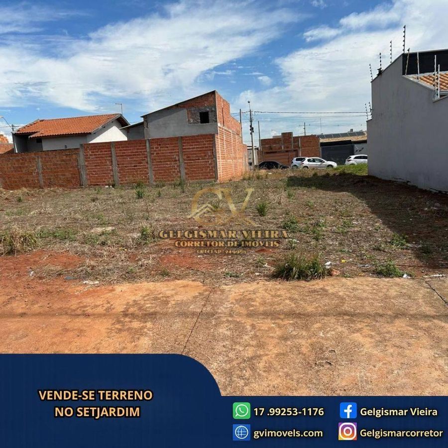 🏡 VENDE-SE TERRENO NO SETJARDIM - BEBEDOURO - SP 🏡 - Lote/Terreno em Bebedouro - à venda - Gelgismar Vieira