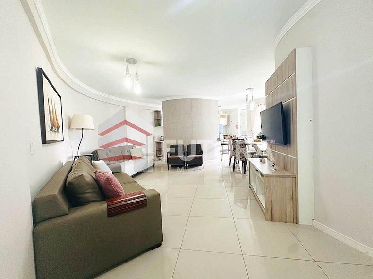 Apartamento 3 quartos em Bombas, Bombinhas | 130m da Praia de Bombas - Apartamento em Bombas, Bombinhas - para temporada - PAULA CRISTINA DA SILVA MINELLA NEGOCIOS IMOBILIARIOS LTDA