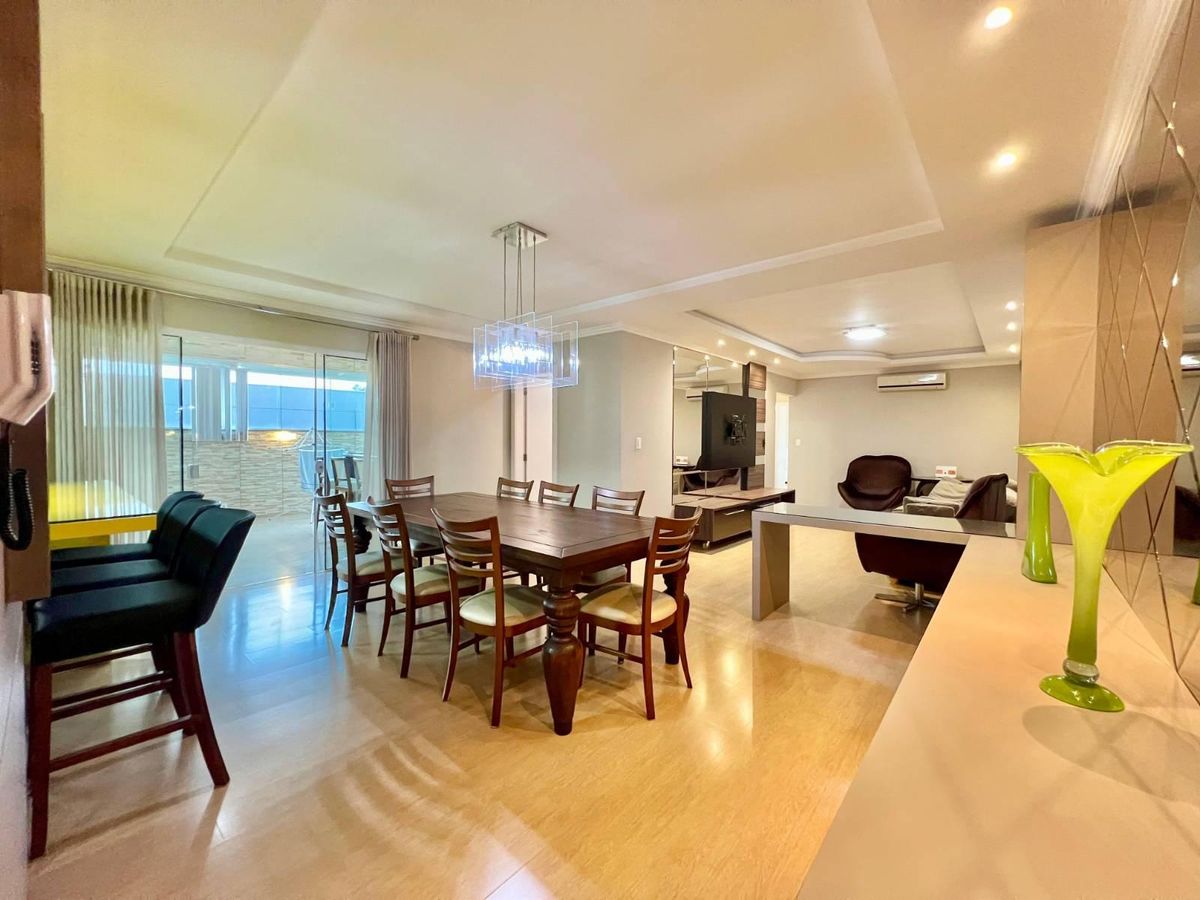 Apartamento - Aluguel - 03 dormitórios - 120m2 - Mobiliado - Edifício Princesinha do Vale - Laranjeiras - Rio do Sul - Apartamento em Laranjeiras, Rio do Sul - para locação - Cifra Imóveis e Empreendimentos Imobiliários