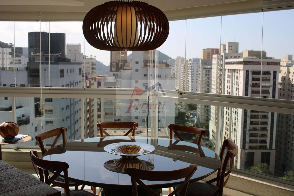 Apartamento com 3 suítes finamente decorado na praia de  Pitangueiras Guarujá