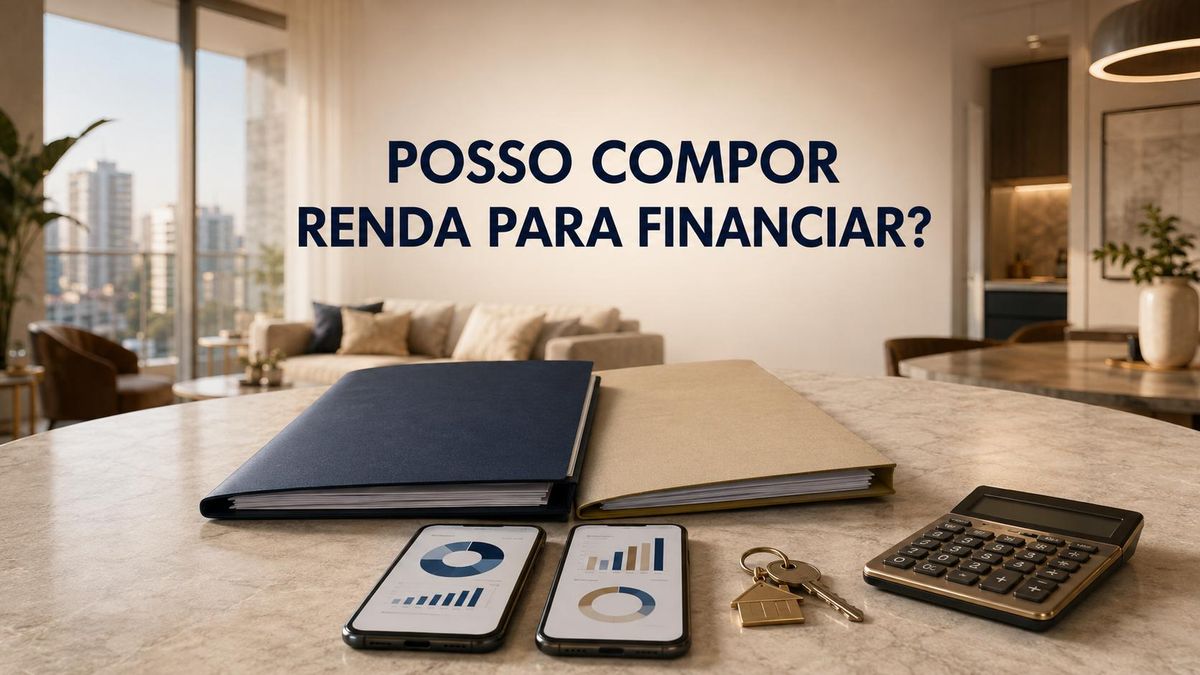 Posso compor renda com outra pessoa para financiar um imóvel?