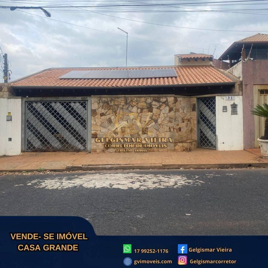 🏠 VENDE-SE IMÓVEL NO CASA GRANDE - BEBEDOURO - SP 🏠 - Casa em Jardim Casagrande, Bebedouro - à venda - Gelgismar Vieira