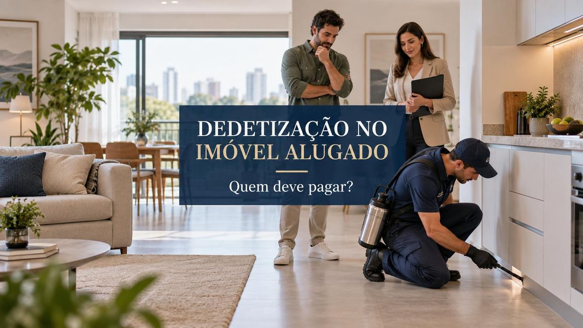Dedetização no imóvel alugado: quem deve pagar?