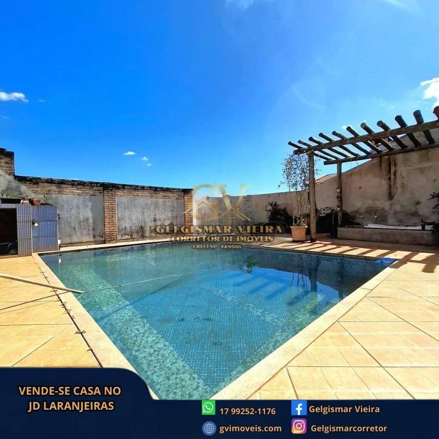 🏡 VENDE - SE CASA NO JD LARANJEIRAS - BEBEDOURO - SP 🏡 - Casa em Jardim das Laranjeiras, Bebedouro - à venda - Gelgismar Vieira