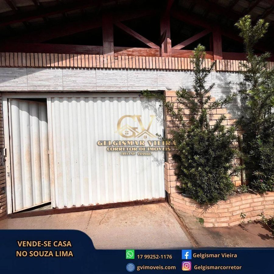 🏡 VENDE - SE CASA NO JD SOUZA LIMA - BEBEDOURO - SP 🏡 - Casa em Jardim Souza Lima, Bebedouro - à venda - Gelgismar Vieira