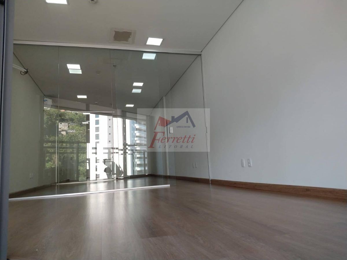 Sala comercial com 59,55m²  pronta para trabalhar no Valongo - Santos/SP