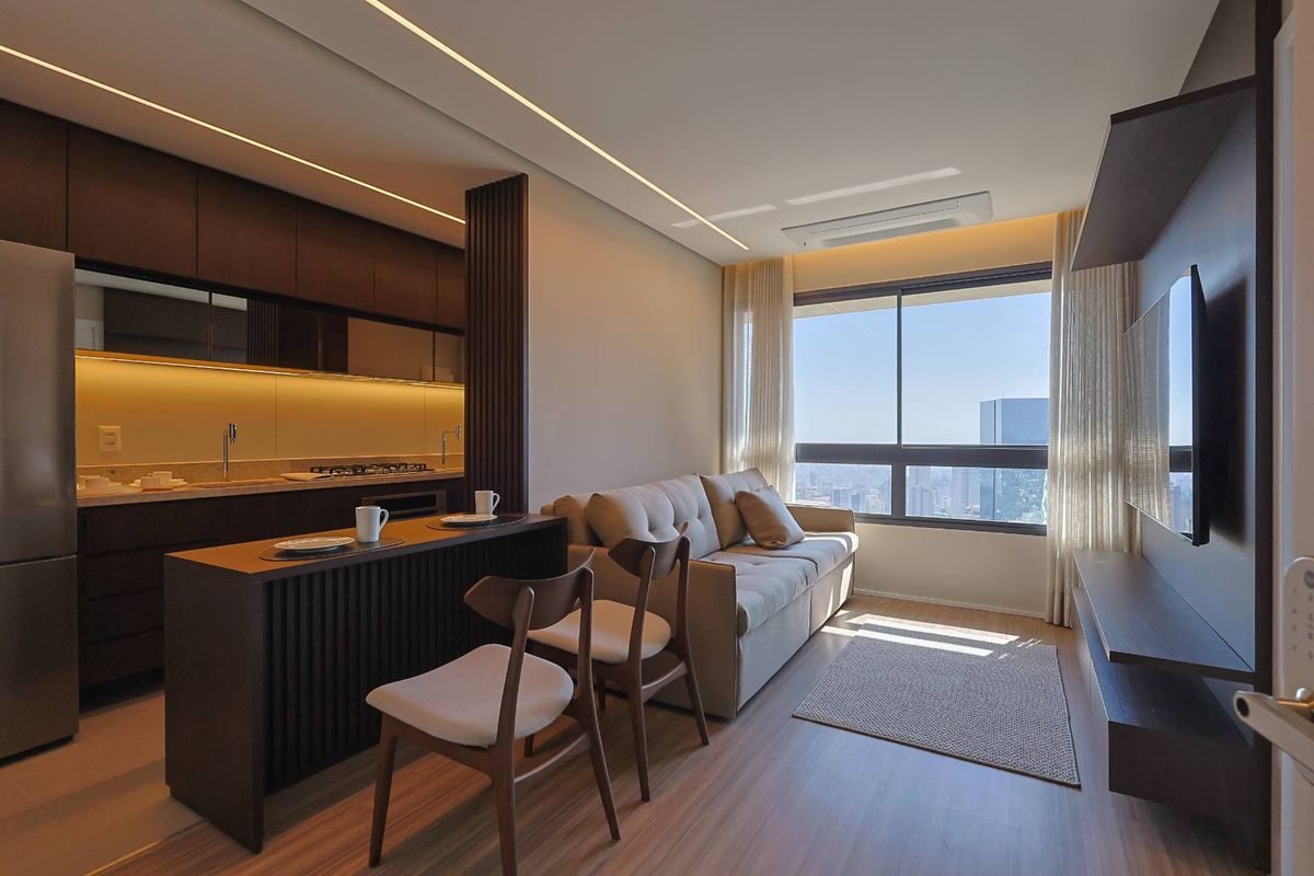 Apartamento com 1 quarto para Locação, Vila Da Serra - Nova Lima - Apartamento em Vila Da Serra, Nova Lima - para locação - Silvio Ximenes Imobiliária
