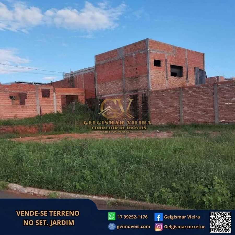 🏡 VENDE-SE TERRENO NO SET. JARDIM - BEBEDOURO - SP 🏡 - Lote/Terreno em Bebedouro - à venda - Gelgismar Vieira