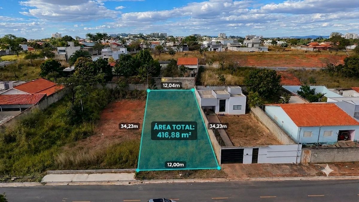 LOTE À VENDA JARDIIM BEELVEDERE - Lote/Terreno em Jardim Belvedere, Caldas Novas - à venda - Brasília Imóveis Ltda