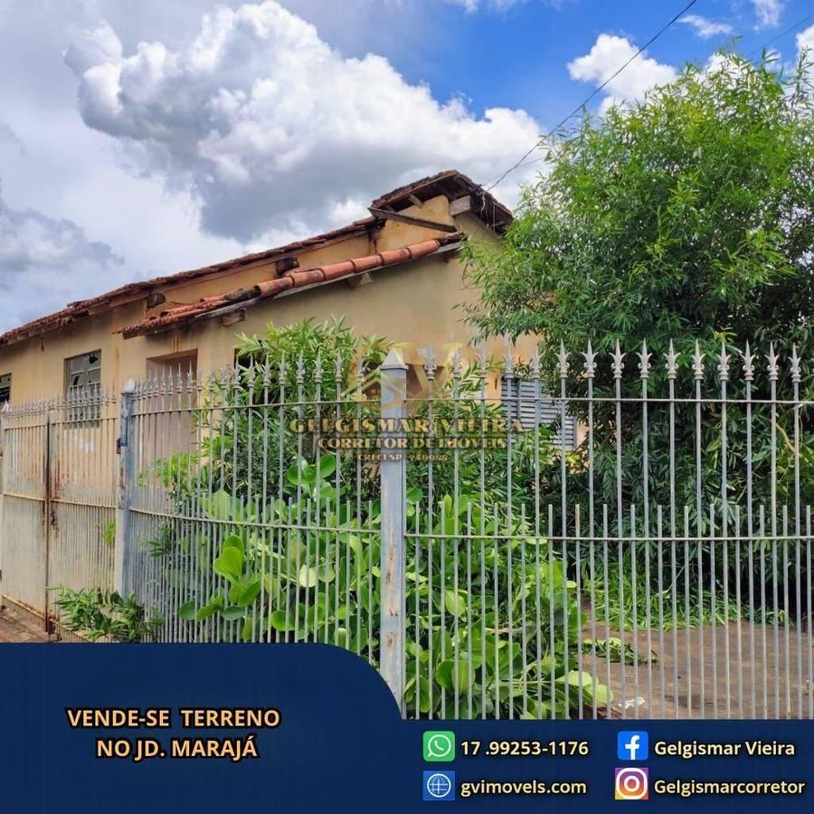 🏡VENDE-SE TERRENO NO JD. MARAJÁ - BEBEDOURO - SP🏡 - Lote/Terreno em Jardim Marajá, Bebedouro - à venda - Gelgismar Vieira