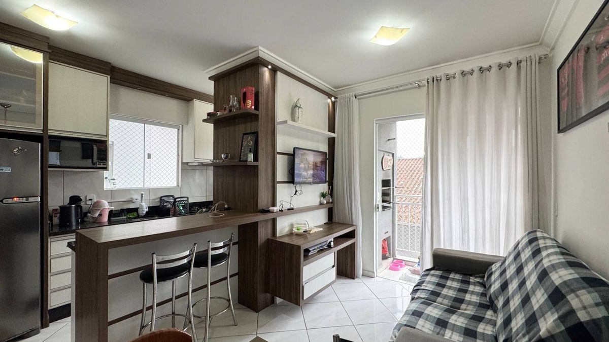 Apartamento Semimobiliado Com 02 Dormitórios | Ilha da Figueira - Guaramirim - Apartamento em Ilha da Figueira, Guaramirim - à venda - Eskala Imóveis LTDA