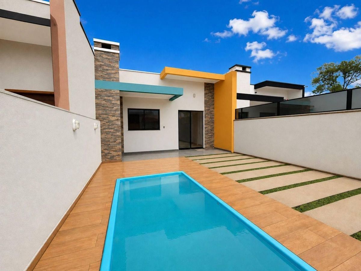 Casa com 3 dormitórios à venda, 67 m² por R$ 500.000,00 - Brandalize - Itapoá/SC - Casa em Brandalize, Itapoá - à venda - Nossa Praia Imóveis