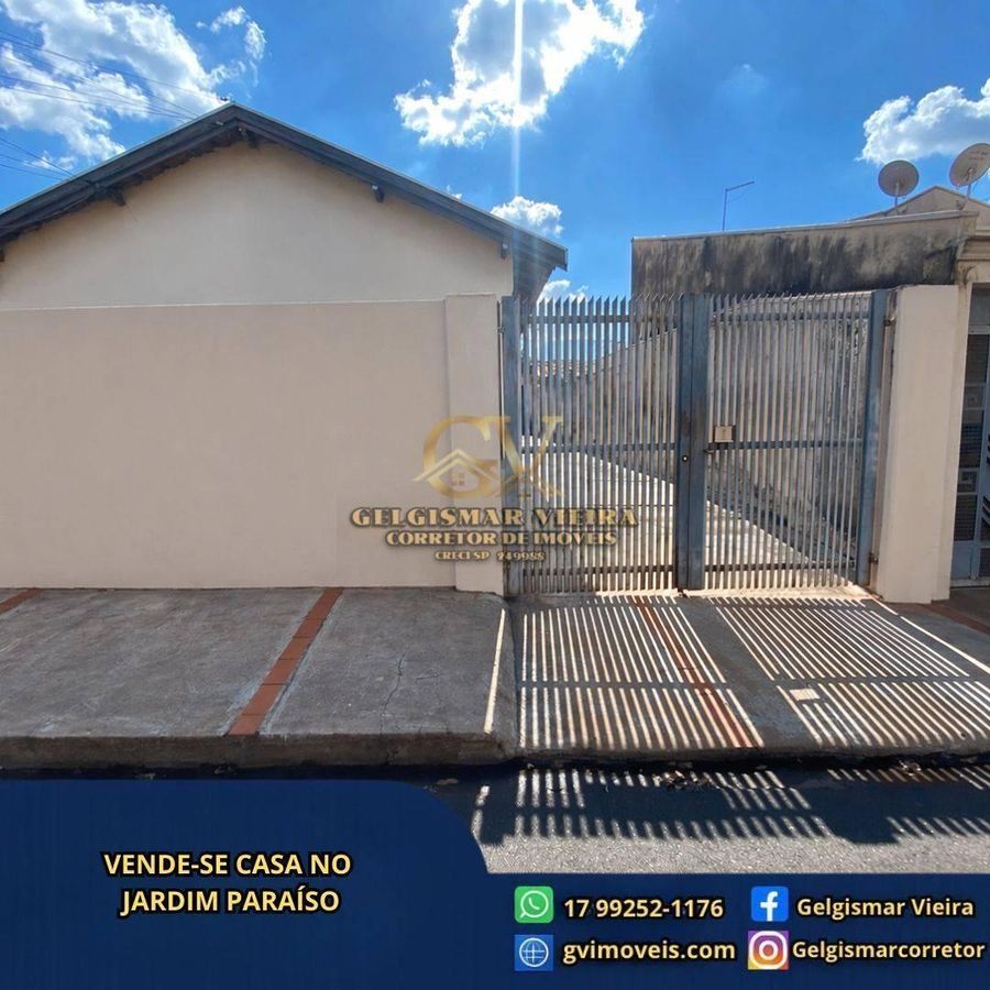 🏡 VENDA-SE CASA NO JARDIM PARAÍSO - BEBEDOURO - SP 🏡 - Casa em Jardim do Sonho, Bebedouro - à venda - Gelgismar Vieira