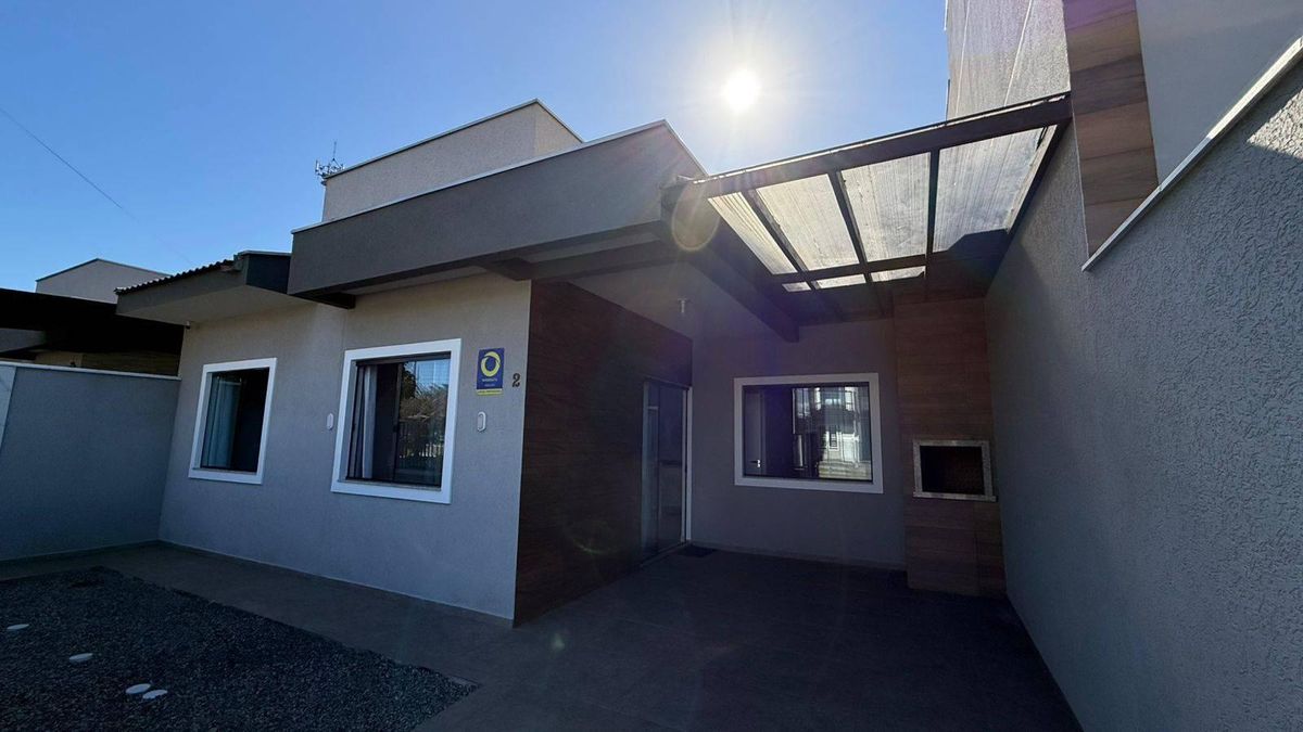 Casa com 3 dormitórios à venda, 66 m² por R$ 550.000,00 - Sai Mirim - Itapoá/SC - Casa em Sai Mirim, Itapoá - à venda - Nossa Praia Imóveis