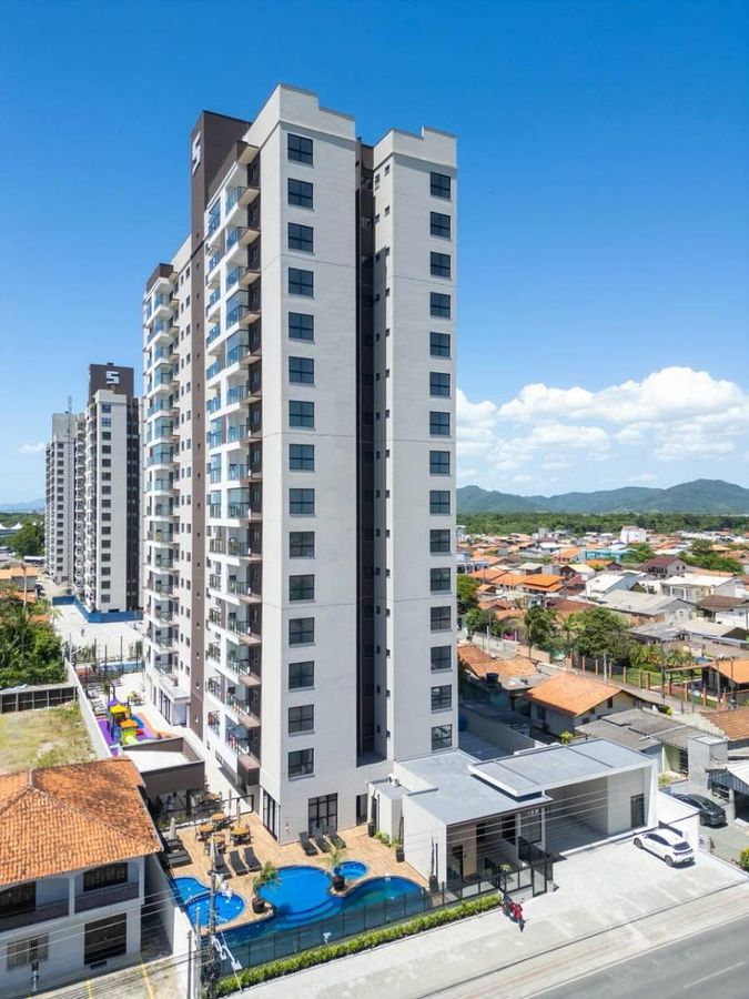 Apartamento Praia Armação frente Beto Carrero - Apartamento em Itapocoroi, Penha - à venda - Guara Imóveis Ltda