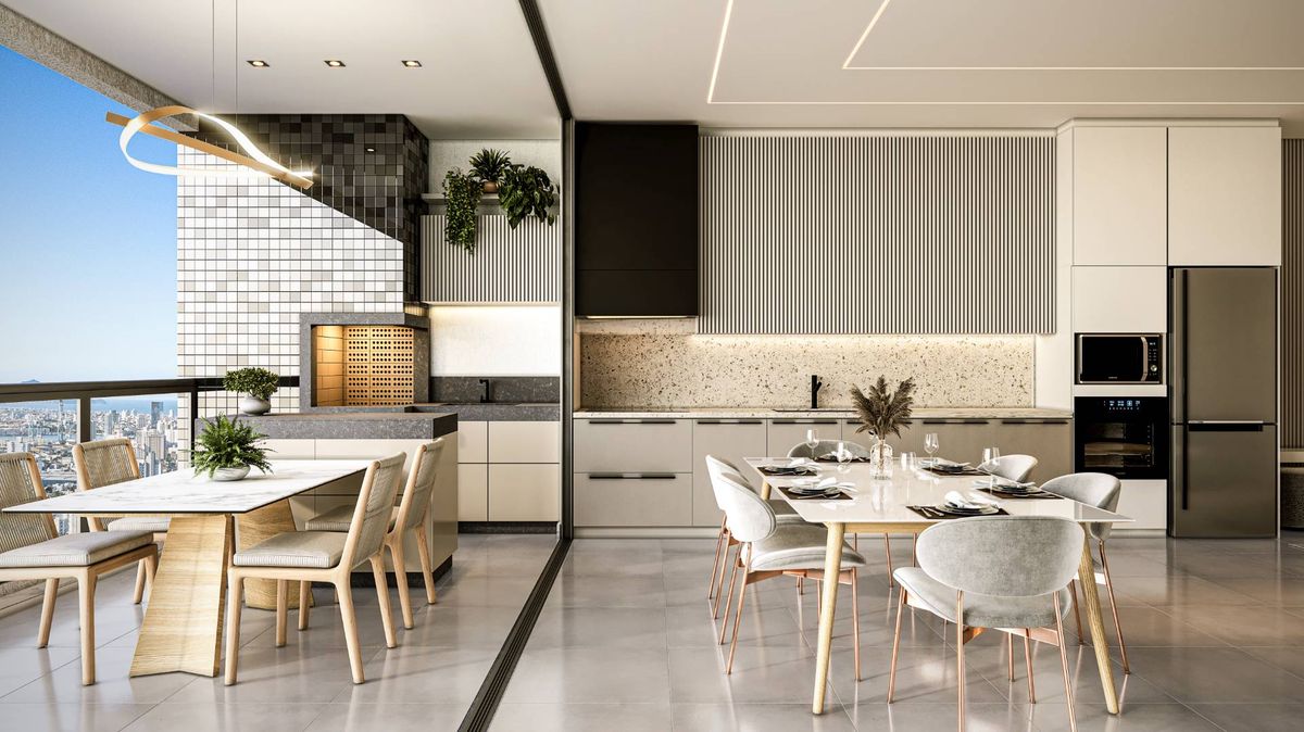 APARTAMENTO 3 DORMITÓRIOS SENDO 1 SUÍTE E 2 VAGAS EM CONSTRUÇÃO NO BAIRRO DOM BOSCO EM ITAJAÍ - Apartamento em Dom Bosco, Itajaí - à venda - CRISTINA DA SPEROTTO IMOBILIÁRIA LTDA