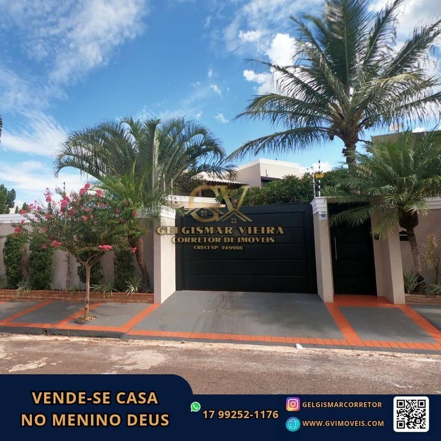 🏡 VENDE-SE CASA NO MENINO DEUS - BEBEDOURO  - SP 🏡 - Casa em Jardim Menino Deus I, Bebedouro - à venda - Gelgismar Vieira