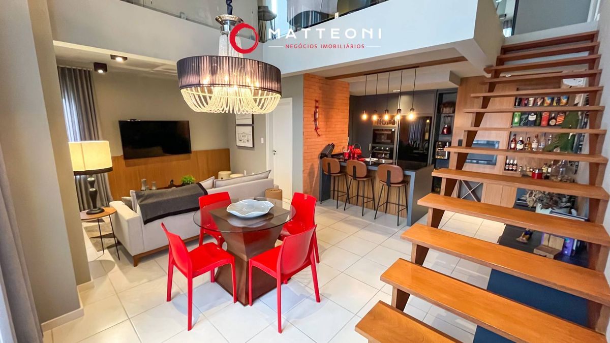 Loft mobiliado com 1 suíte no Centro de Tubarão