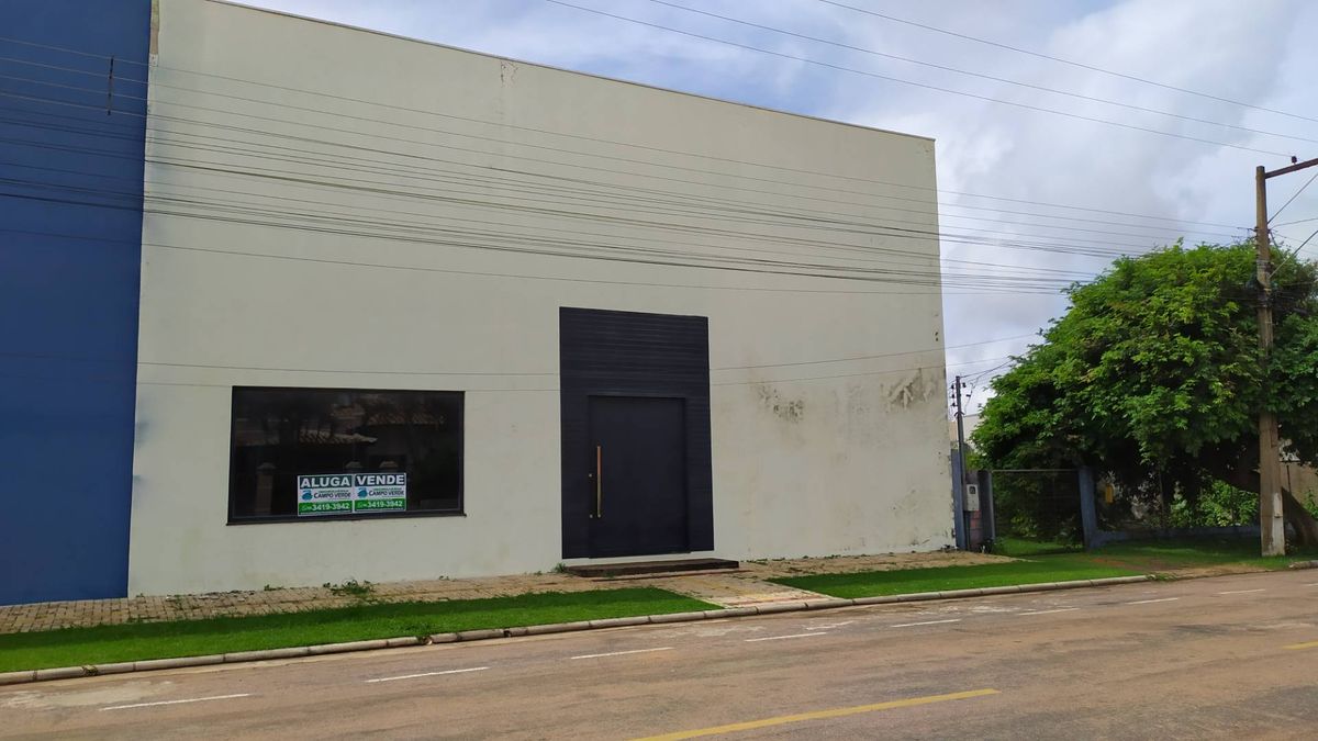 Comercial - Comercial em Centro, Campo Verde - para locação e à venda - Fernando Facchinetto e Cia Ltda