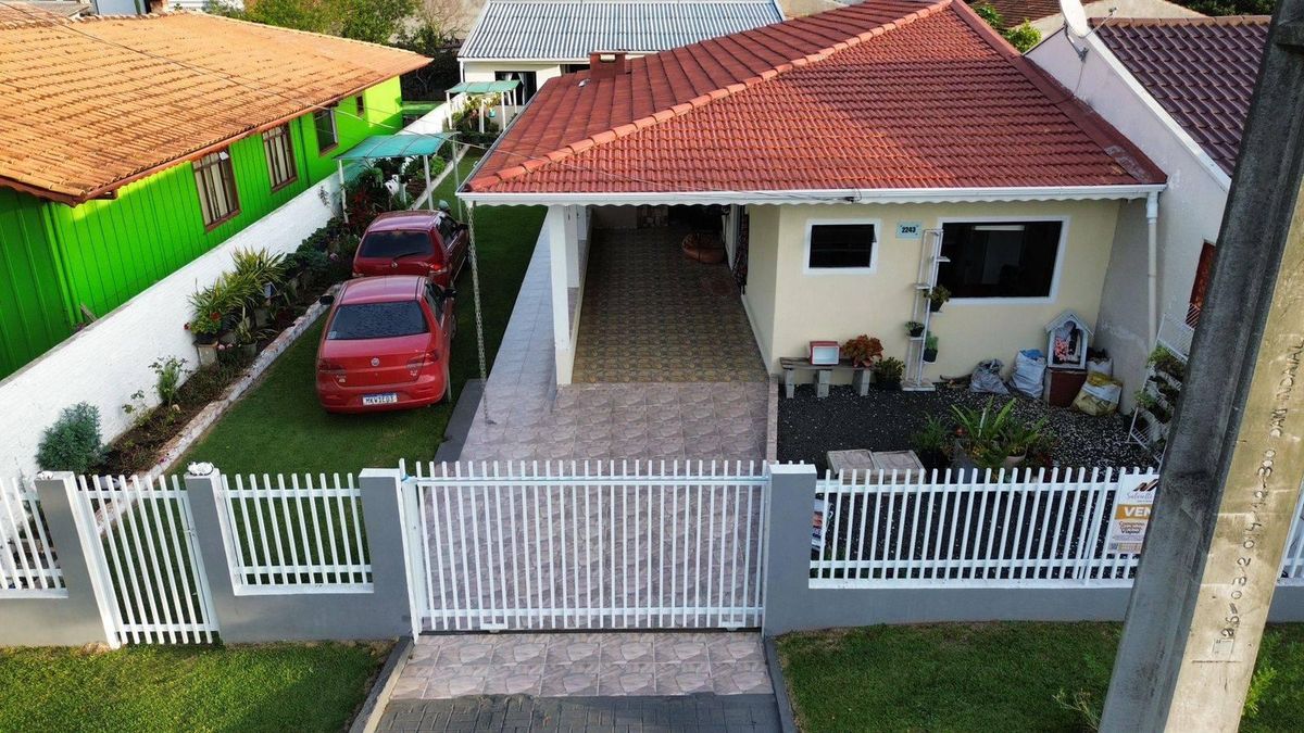 CASA A VENDA VILA BUASKI - Casa em Vila Buaski, São Mateus do Sul - à venda - Salvielli Cordeiro Corretora de Imóveis