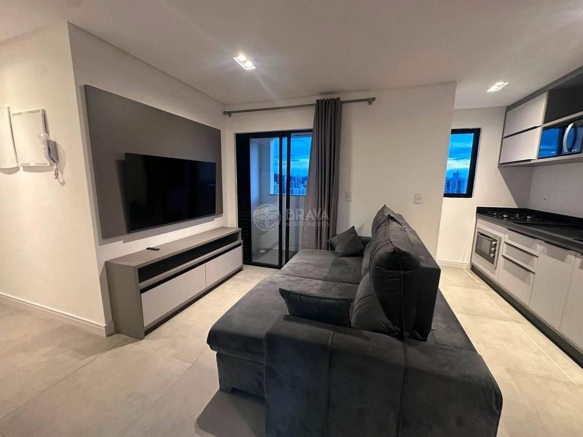 APARAMENTO MOBILIADO COM 2 DORMITÓRIOS NO CENTRO DE ITAJAÍ - Apartamento em Centro, Itajaí - para locação - Brava Norte Imóveis