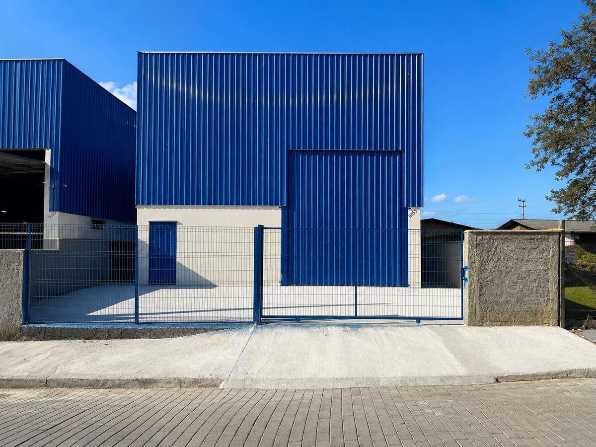 GALPÃO PARA LOCAÇÃO AVERBADO ARAQUARI/SC - Galpão em Porto Grande, Araquari - para locação - IMOBILIARIA BORBA