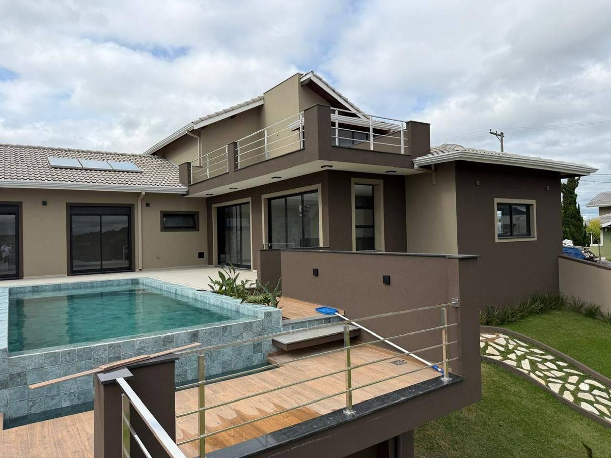CASA ALTO PADRAO COND. SERRA DA ESTRELA ATIBAIA - Casa de Condomínio em Guaxinduva, Atibaia - à venda - A T IMOVÉIS