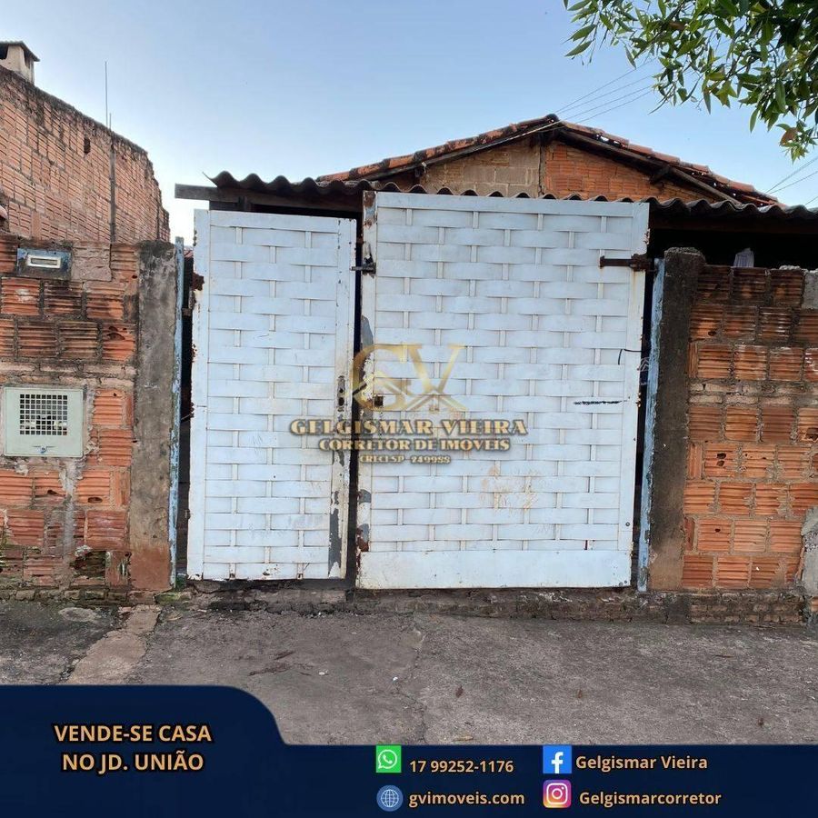 🏠 VENDE-SE CASA NO JD. SÃO CARLOS - BEBEDOURO - SP 🏠 - Casa em Residencial União, Bebedouro - à venda - Gelgismar Vieira