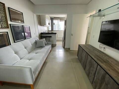 Apartamento mobiliado com 1 suíte, varanda e vaga no Luxemburgo - Flat/Loft/Estúdio em Luxemburgo, Belo Horizonte - à venda - EQUIPE1 NEGOCIOS LTDA