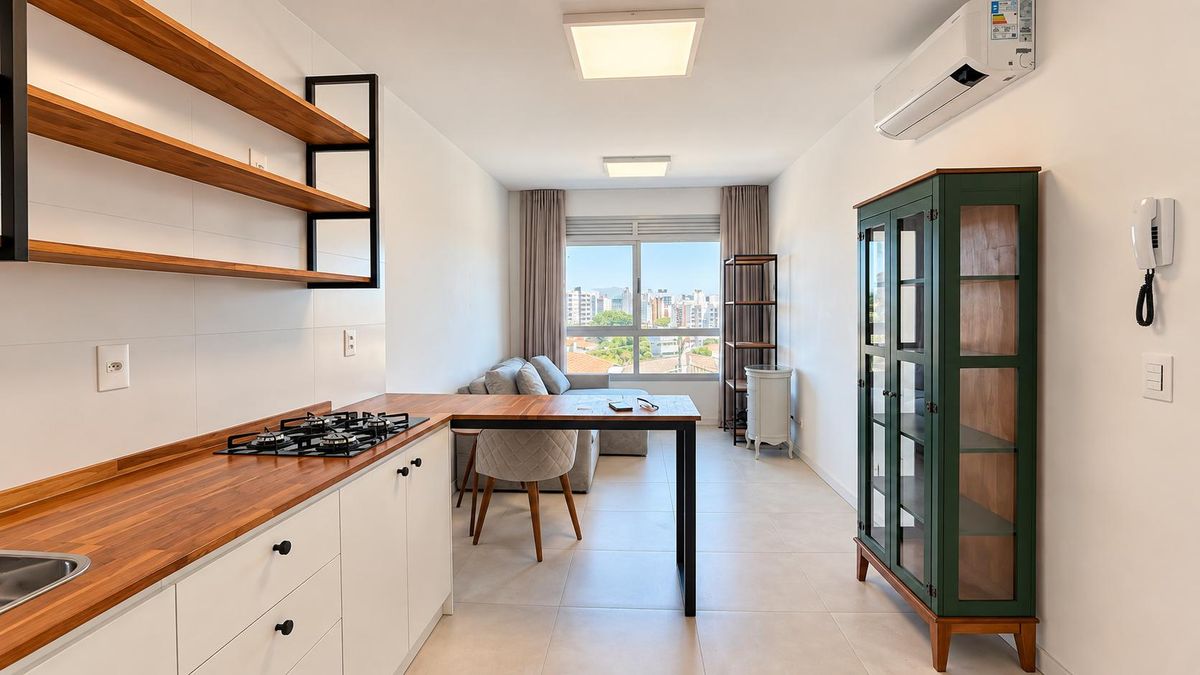 Apartamento com 1 quarto, Canto - Florianópolis - Apartamento em Canto, Florianópolis - para locação - Conceito Imóveis