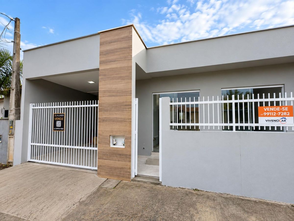 Casa Geminada / Ribeirão Cavalo - Casa Geminada em Braço do Ribeirão Cavalo, Jaraguá do Sul - à venda - ALLIANCE IMOVEIS
